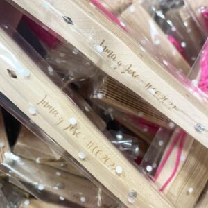 Abanicos personalizados para bautizos