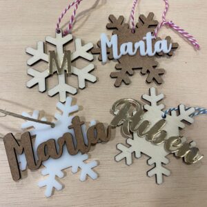 Bola de Navidad "Copo de Nieve"