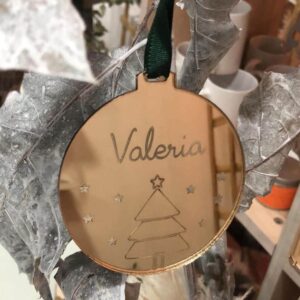 Bola de Navidad "Árbol dorado"