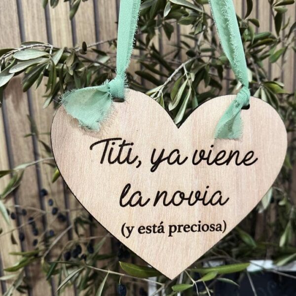 Cartel madera