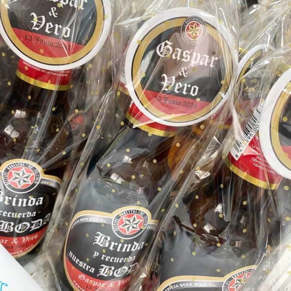 Pack Pegatina Cerveza + Abridor imán