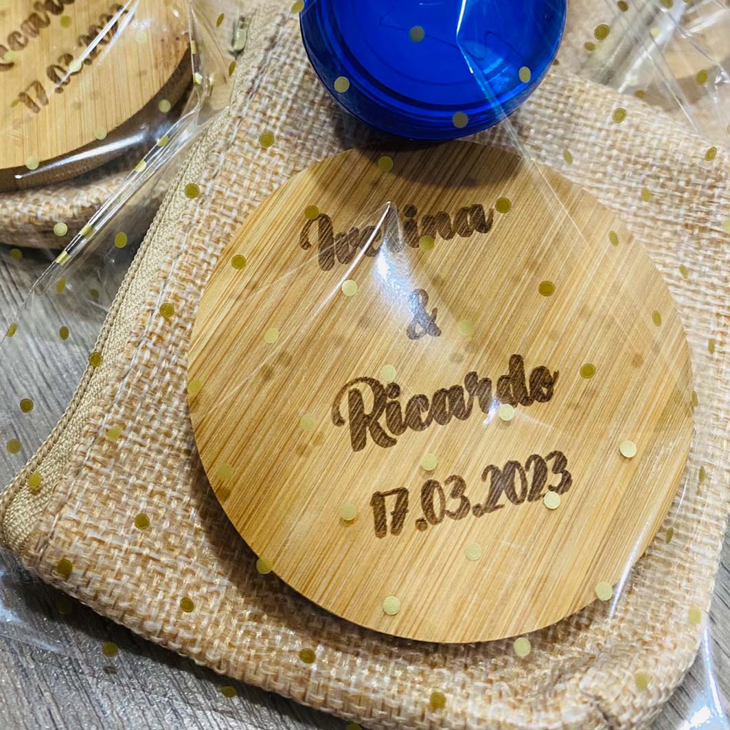 Espejo Madera Grabado