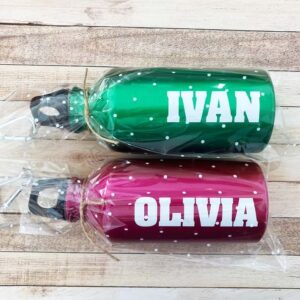 botellas de agua personalizadas para boda​