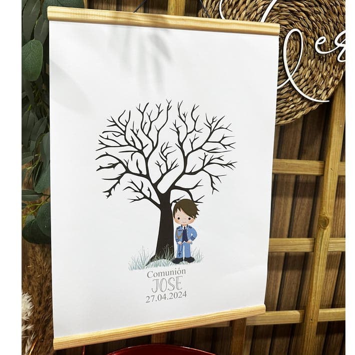 Árbol de huellas Comunión