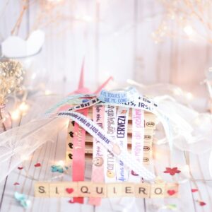 Pack pulseras de tela Comunión