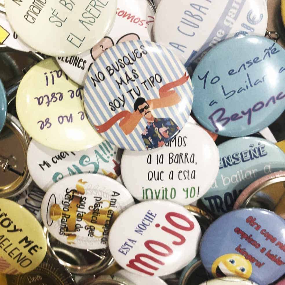 Pack de chapas personalizadas nodas